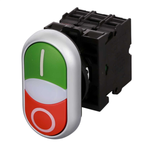 Botão de Comando Duplo Iluminado