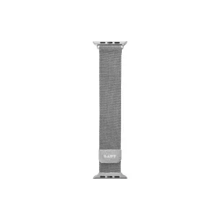 Pulseira Para Apple Watch 38/40 Mm Em Aço Inoxidável Cinza Steel Loop - Laut   