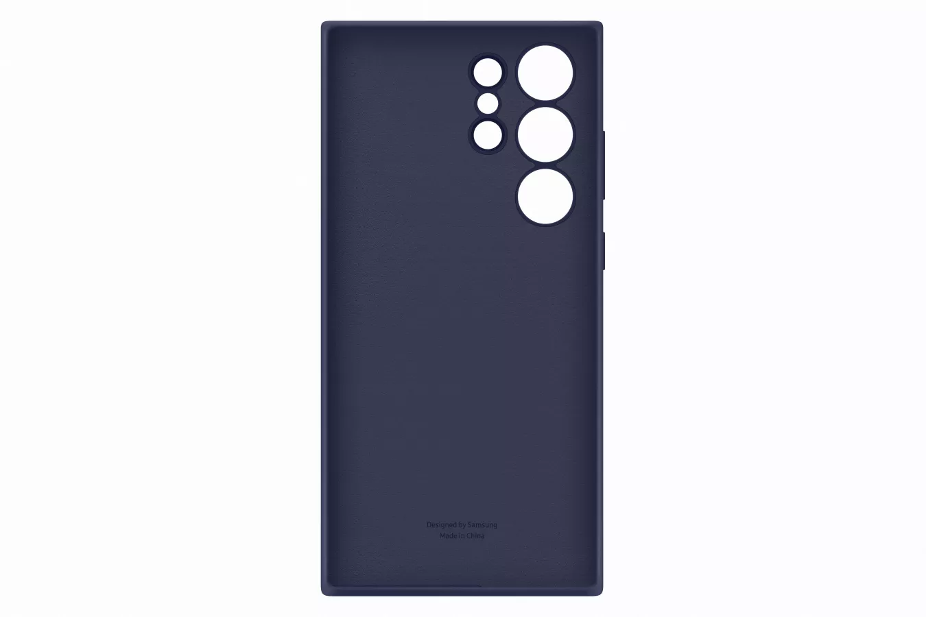  Capa Samsung Galaxy S23 Ultra Silicone E Policarbonato Azul Marinho     