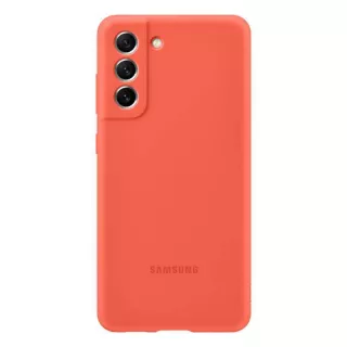 Capa Galaxy S21 Fe Silicone Coral - Samsung 